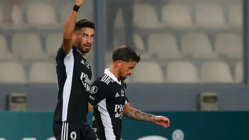 Juan Martín Lucero anotó el único gol de Colo Colo ante Alianza Lima.