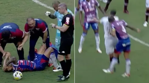 El choque de Titi lo deja sin dos dientes menos