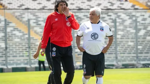 Lizardo Garrido como un guerrero en las quimios