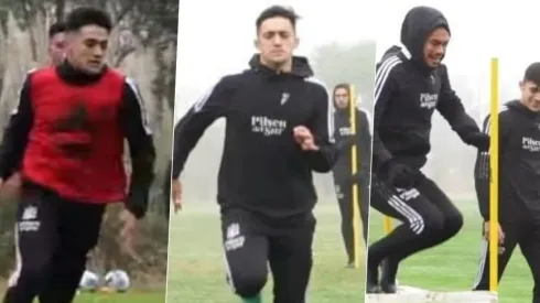 El Pibe fue pura risa en su vuelta a los entrenamientos del Cacique.