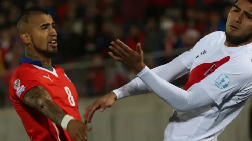 Vidal tuvo una pequeña reacción tras el fracaso peruano.