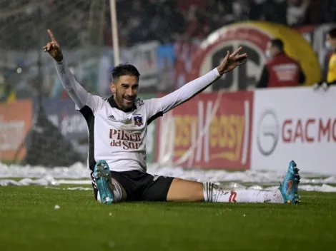 Juan Martín Lucero se mostró feliz por el triunfo de Colo Colo