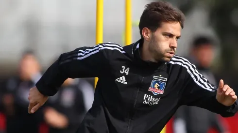 Agustín Bouzat tuvo su primer entrenamiento bajo las órdenes de Gustavo Quinteros.