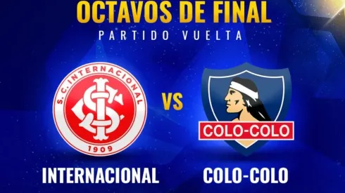 ¿A qué hora juega Colo Colo vs Inter la vuelta de los octavos de final?