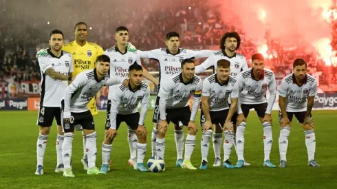 Formación Colo Colo ante Everton