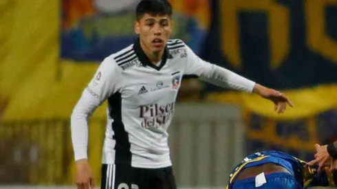 Pedro Navarro debutó en Colo Colo