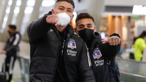 ¡Colo Colo en el aeropuerto rumbo a Brasil!