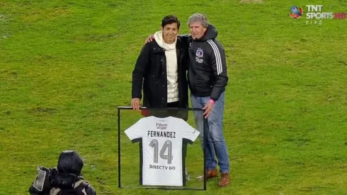 El homenaje de Colo Colo a Matías Fernández