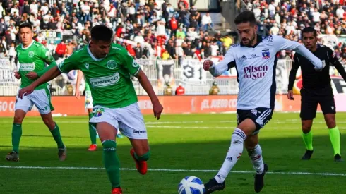 Agustín Bouzar fue titular en el partido de Colo Colo ante Audax Italiano