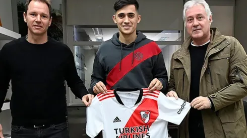 Pablo Solari dio sus primeras palabras como nuevo refuerzo de River Plate.