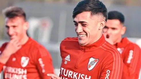 El Pibe hace mérito para debutar esta noche ante Gimnasia.