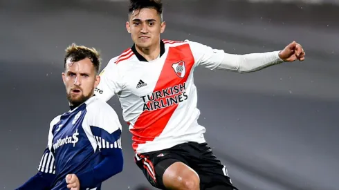 Pablo Solari debutó con la camiseta de River Plate.