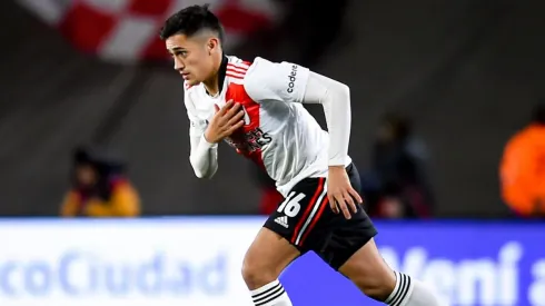 Pablo Solari hizo su estreno con la camiseta de River Plate.
