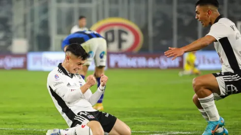 Cristián Zavala anotó su primer gol con la camiseta de Colo Colo.