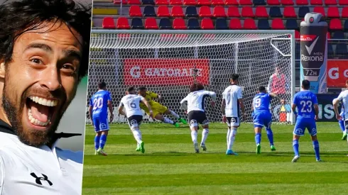 Valdivia no se pudo aguantar la risa por el penal desperdiciado de la U.