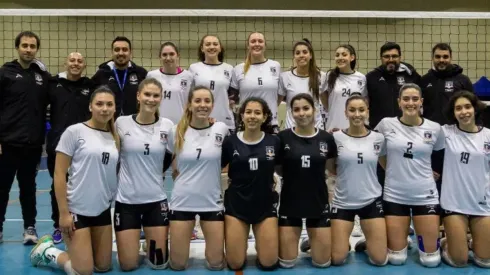 La rama de vóleibol femenino del Club Social y Deportivo Colo Colo se prepara para la Liga A1