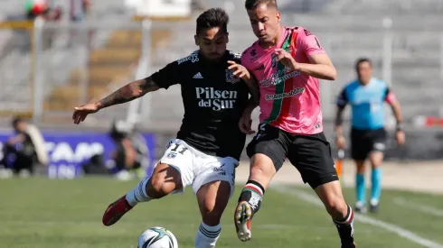 Agustín Farías comenzó a palpitar el partido ante Colo Colo de este domingo.