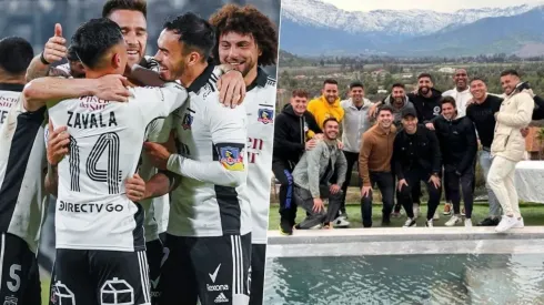 El Cacique se juntó para festejar a Gabriel Suazo.