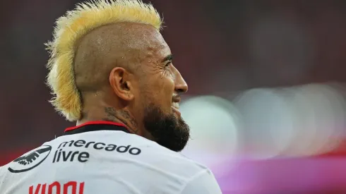Vidal se instaló en las semifinales de la Copa Brasil con el Flamengo.