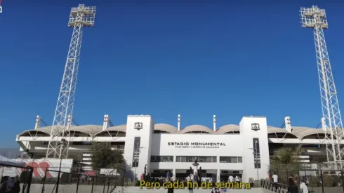 Colo Colo se une para darle la bienvenida a los hinchas al Estadio Monumental