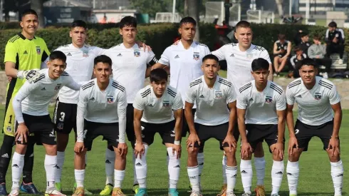 Un buen momento pasa la Sub 21 de Colo Colo