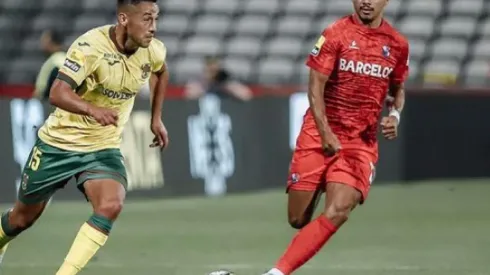 Juan Delgado es uno de los jugadores importantes en el Pacos Ferreira