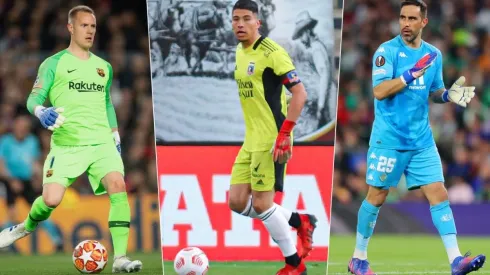 Cortés eligió sus referentes bajo los tres palos.