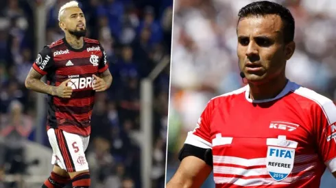 Piero Maza impartirá justicia en el partido entre Flamengo y Vélez Sarsfield.