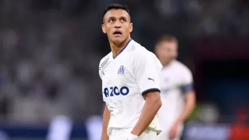 Alexis Sánchez no tuvo una buena jornada con el Olympique de Marsella en Champions League
