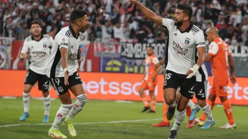 Colo Colo jugando con Cobresal en el primer semestre