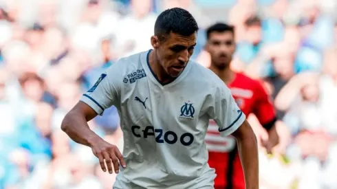 Alexis Sánchez no pudo ser factor en el empate de su escuadra ante el Rennes