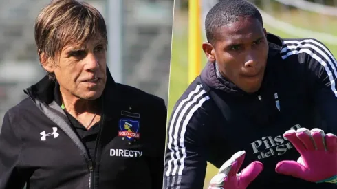 Carabalí apenas ha jugado ocho partidos de carácter oficial en el arco de Colo Colo.