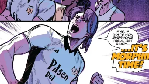 Camiseta de Colo Colo la rompe en cómics de Power Rangers.