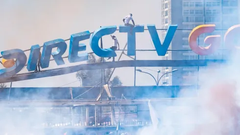 Así quedó la publicidad de DirectvGO tras el colapso en el sector Cordillera.
