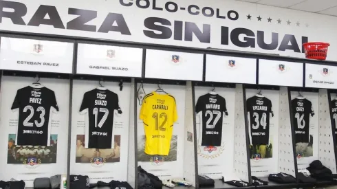 El camarín del Cacique espera al plantel de Gustavo Quinteros.