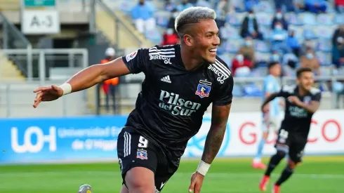Parraguez anotó 12 goles con la camiseta de Colo Colo.