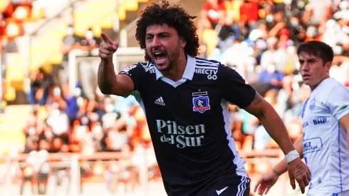 Maxi Falcón no oculta su molestia por la ausencia de hinchas albos ante Coquimbo.