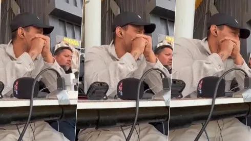 La reacción de Jorge Valdivia tras el gol de Colo Colo ante Coquimbo Unido.