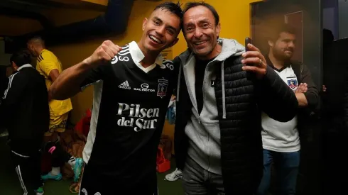 Jaime Pizarro destaca el camino de su hijo Vicente en Colo Colo.