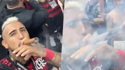 El mejor jugador chileno de la historia celebra como quiere