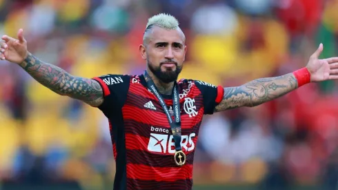 Vidal le tocó la oreja al Madrid tras ganar la Copa Libertadores.