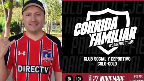 El CSD Colo Colo lanzó la Corrida Familiar e Inclusiva