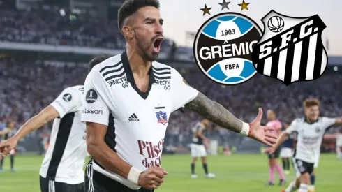 Martín Lucero en órbita de Gremio y Santos