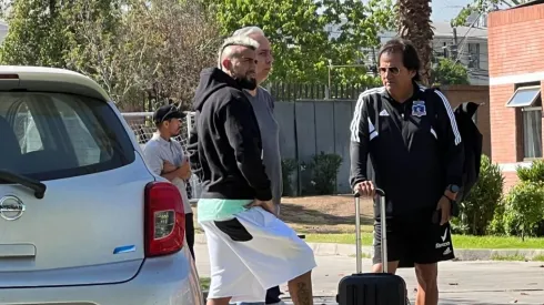 Arturo Vidal y su representante sorprenden en el Monumental