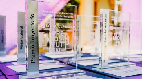 Jugadoras de Colo Colo ganaron premios en la gala del FutFem 2022.