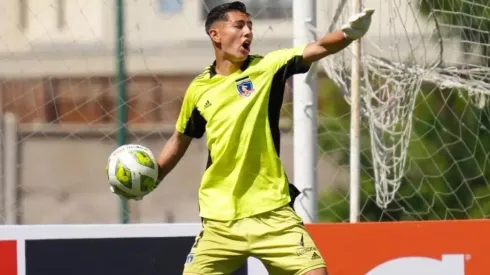 Nicolás Garrido en Colo Colo Sub 17