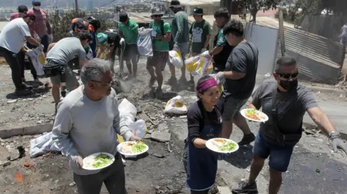 Las ollas comunes abundan en Viña del Mar tras los incendios