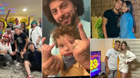 Jugadores de Colo Colo celebraron mentalizados en el 2023.