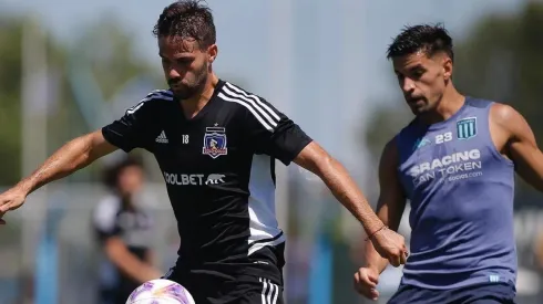 Las dos formaciones que usó Colo Colo vs Racing.