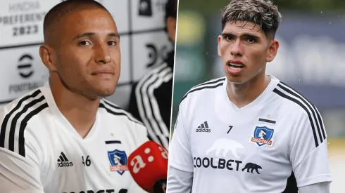 Benegas y Palacios disfrutan su primer entrenamiento con Colo Colo.